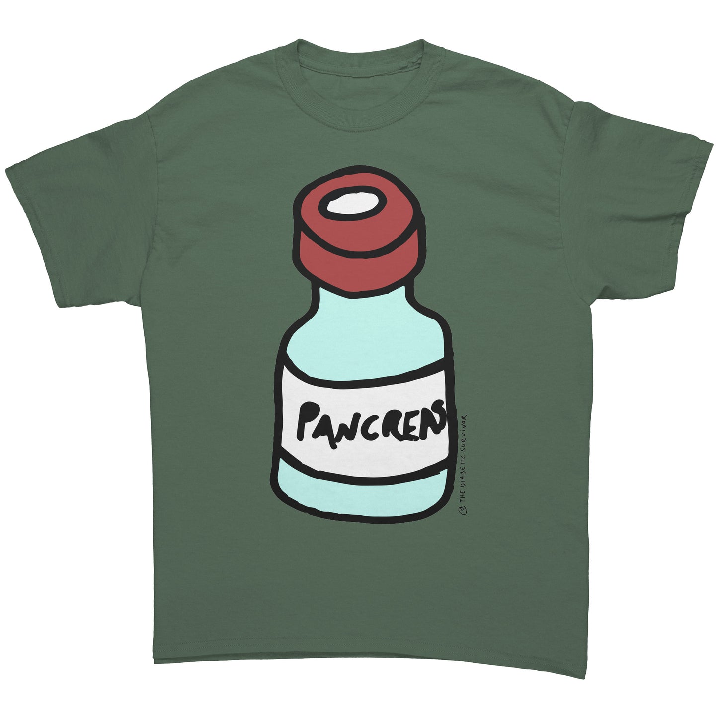 Unisex T-shirt - Pancreas Super Vial