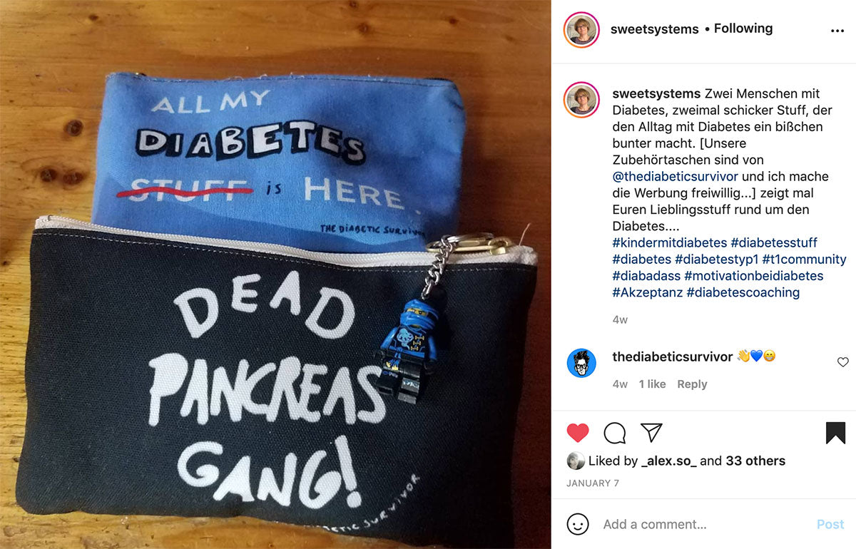 Dead Pancreas Gang Carry-All Pouch