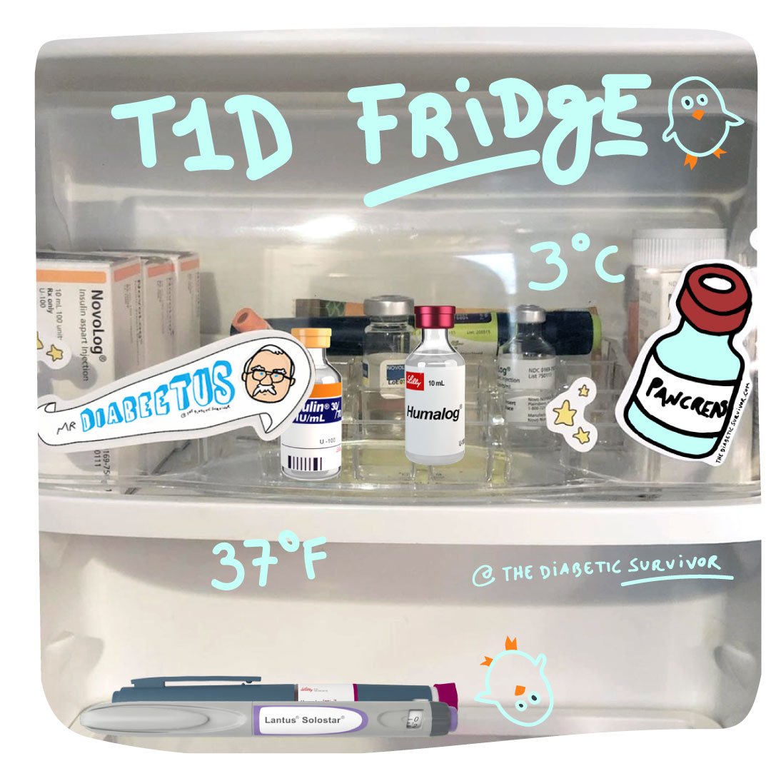 diabeetus sticker diabetic type one