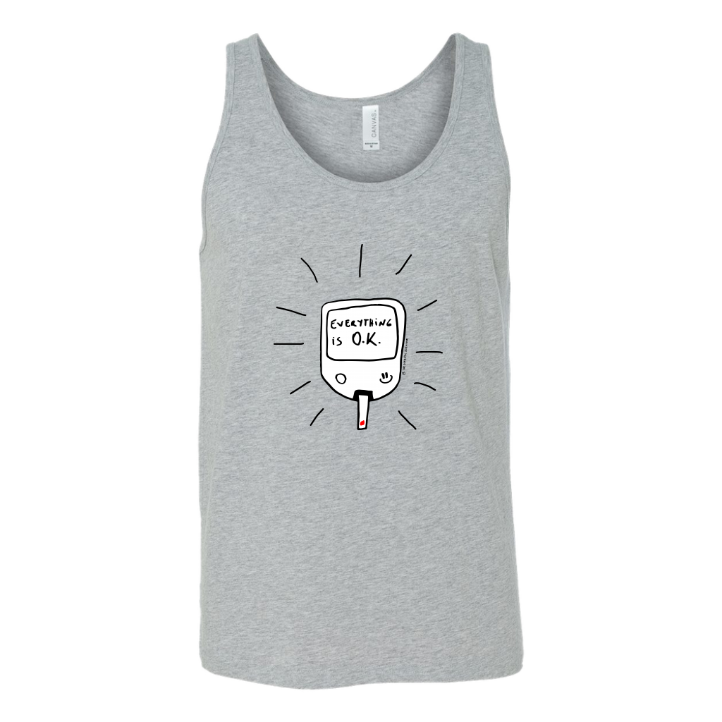Unisex Tank - Diabetes Everything is O.K.