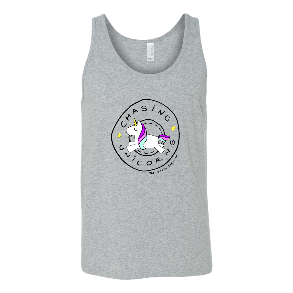 Unisex Tank - Diabetes Chasing Unicorns