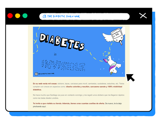 Featured in Arte y diabetes by @donsacarino 🇪🇸