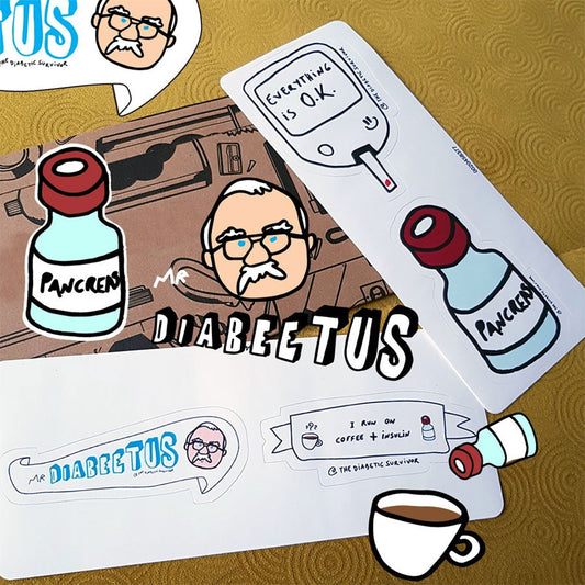 Diabetes Stickers