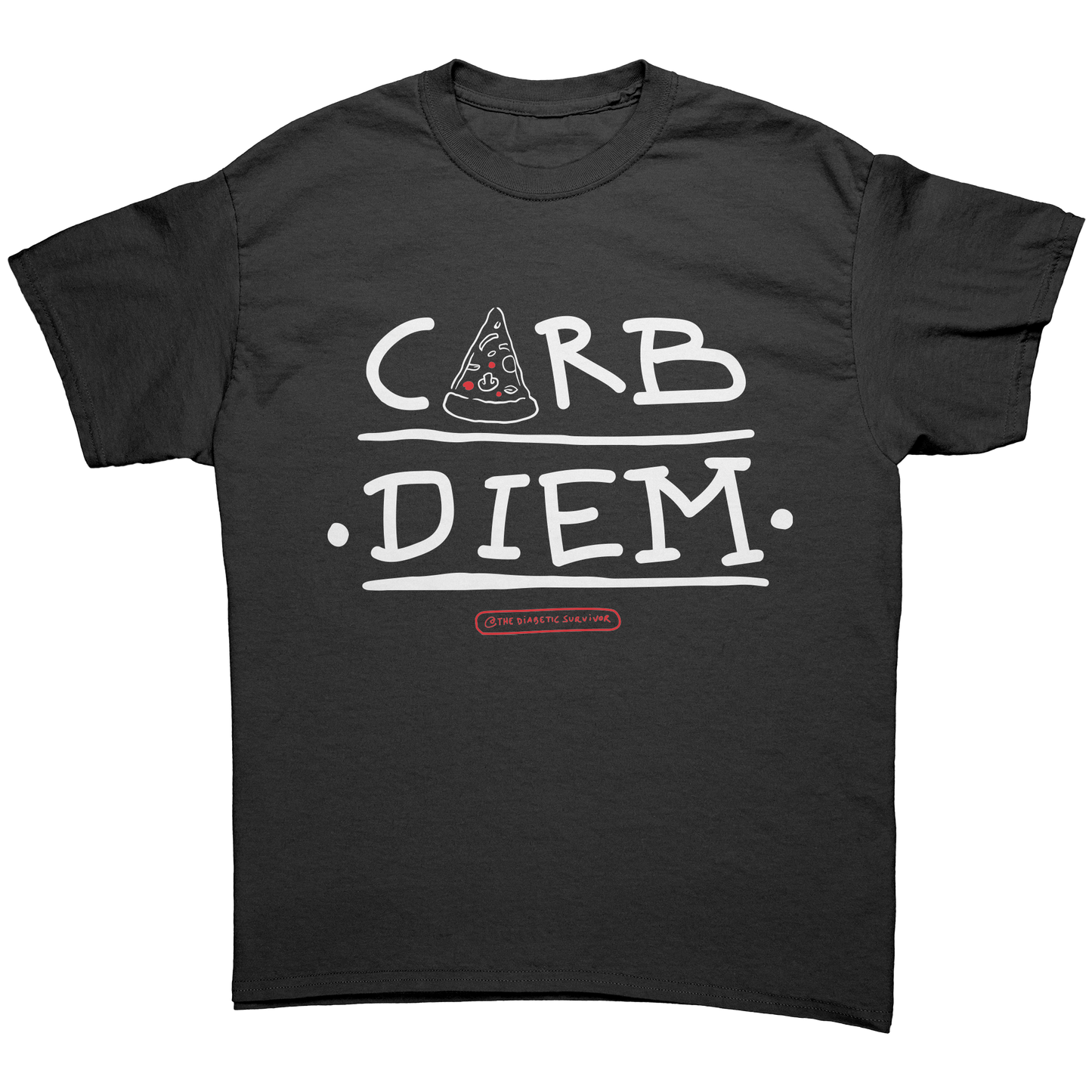 Unisex_T-shirt_-_Carb_Diem__Black_Front_Mockup.png