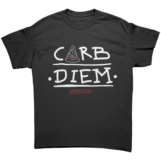 Unisex_T-shirt_-_Carb_Diem__Black_Front_Mockup.png