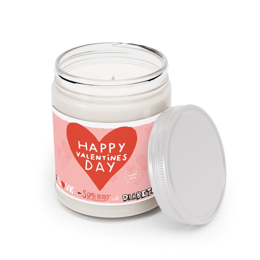 Diabetic valentine comfort spice candle new collection