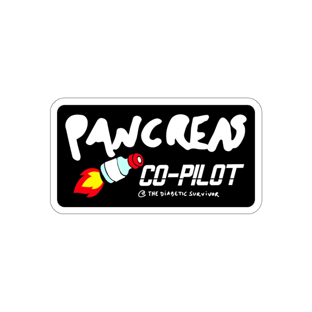 pancreas co-pilot sticker