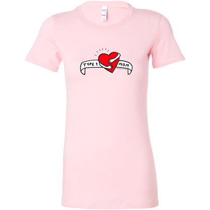 ❤️❤️ Diabetes Type 1 MUM Women's T-Shirt