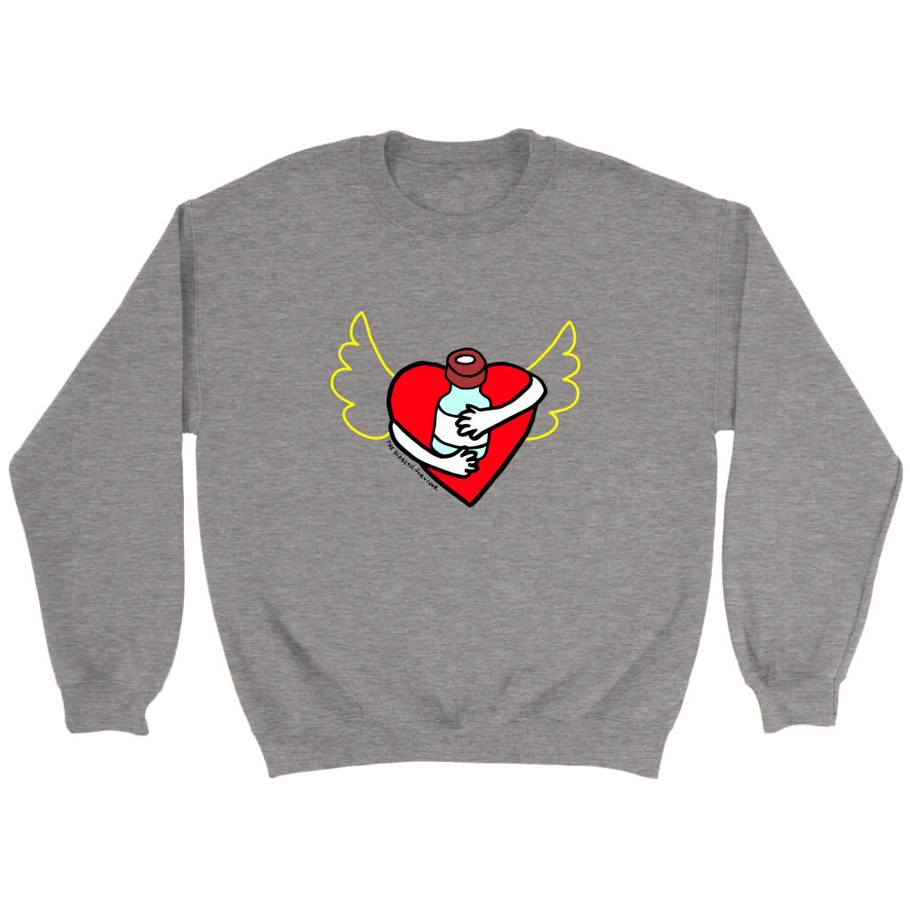 Heart & Pancreas - Sweatshirts & Hoodies HEATHER GRAY