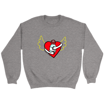 Heart & Pancreas - Sweatshirts & Hoodies HEATHER GRAY