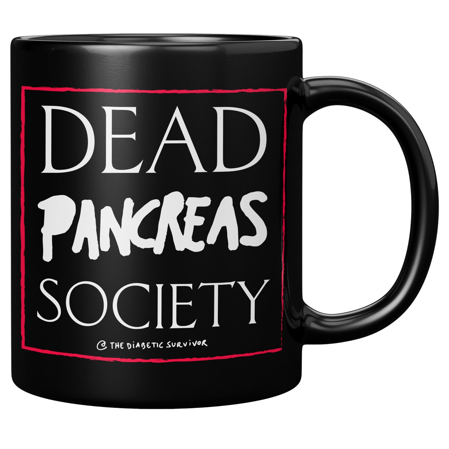 Dead Pancreas Society mug 11oz black