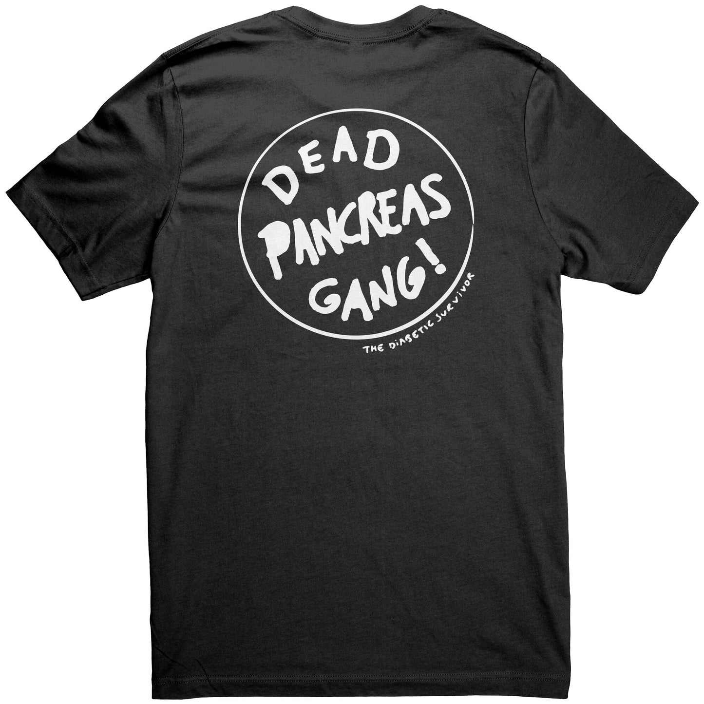 unisex t shirt dead pancreas gang back