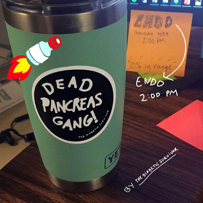 dead pancreas gang sticker