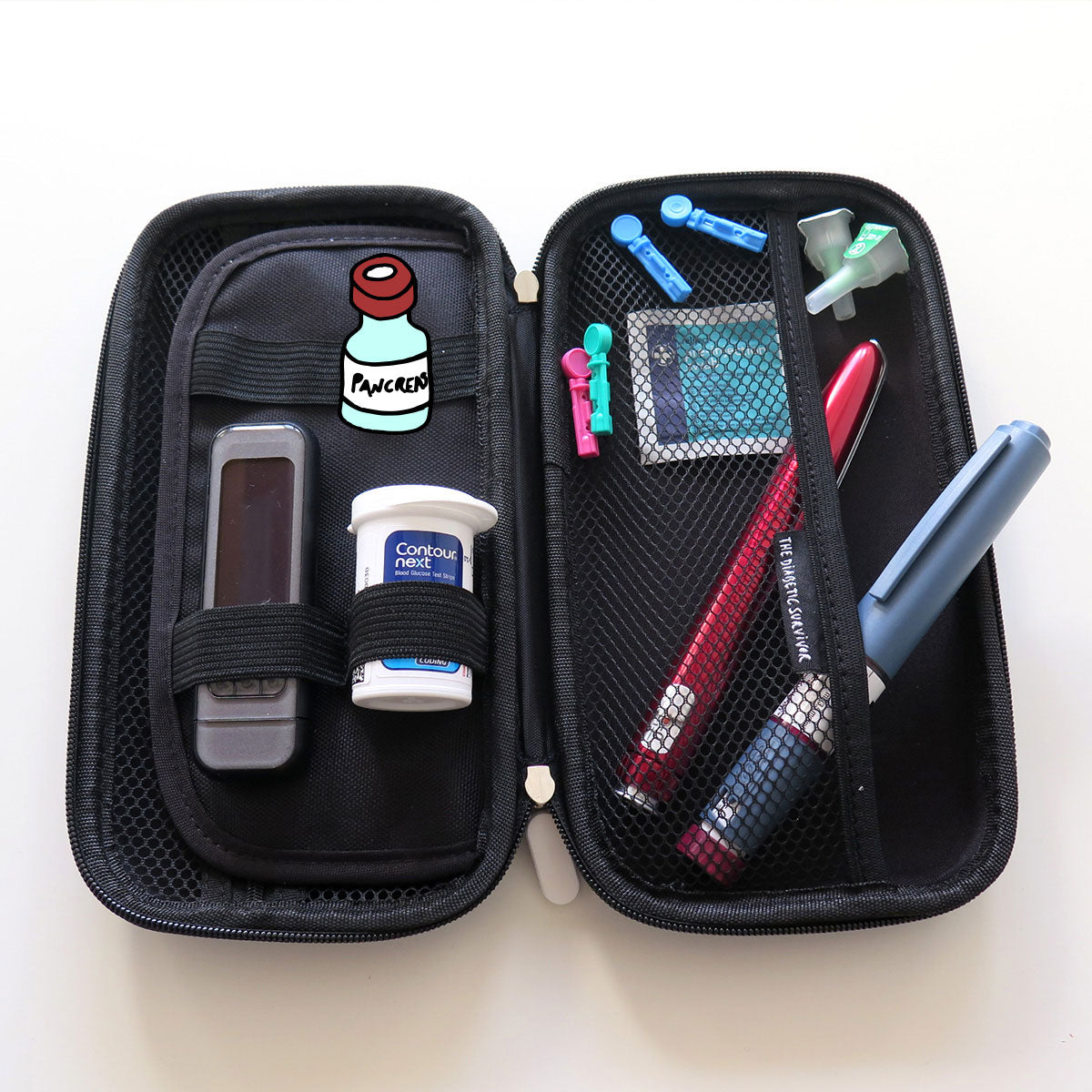 Diabetes Pouch Carry All Bag