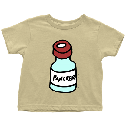 Diabetes Pancreas as Vial Infant Toddler Shirt