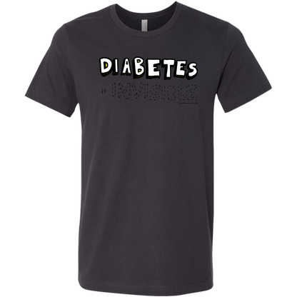 Men's T-Shirt - Diabetes is Invisible