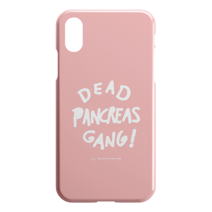 dead pancreas society diabetic iphone case