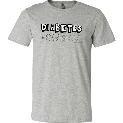 Men's T-Shirt - Diabetes is Invisible