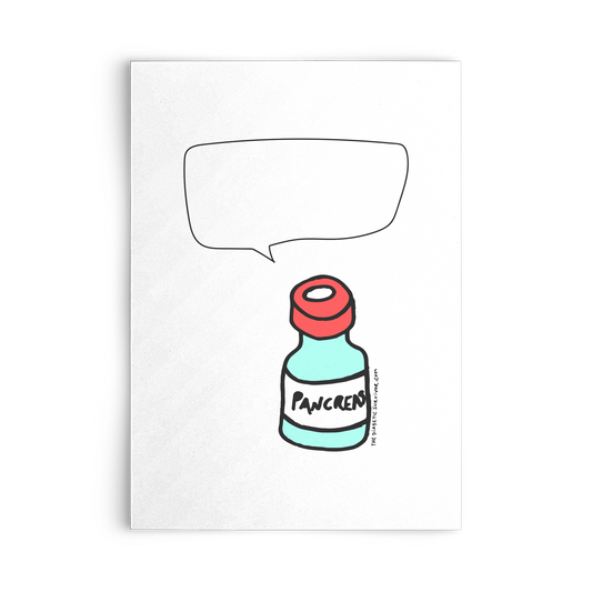 Diabetes Greeting Card