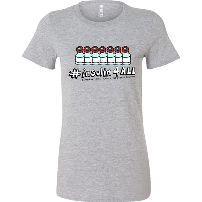 Women's Tee Shirt - insulin4all Vials