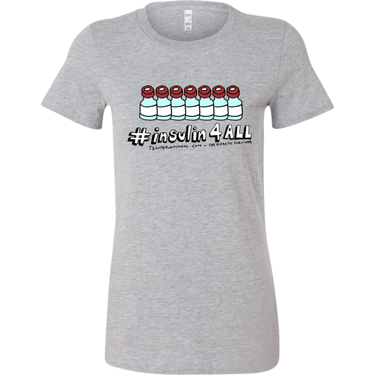 Women's Tee Shirt - insulin4all Vials